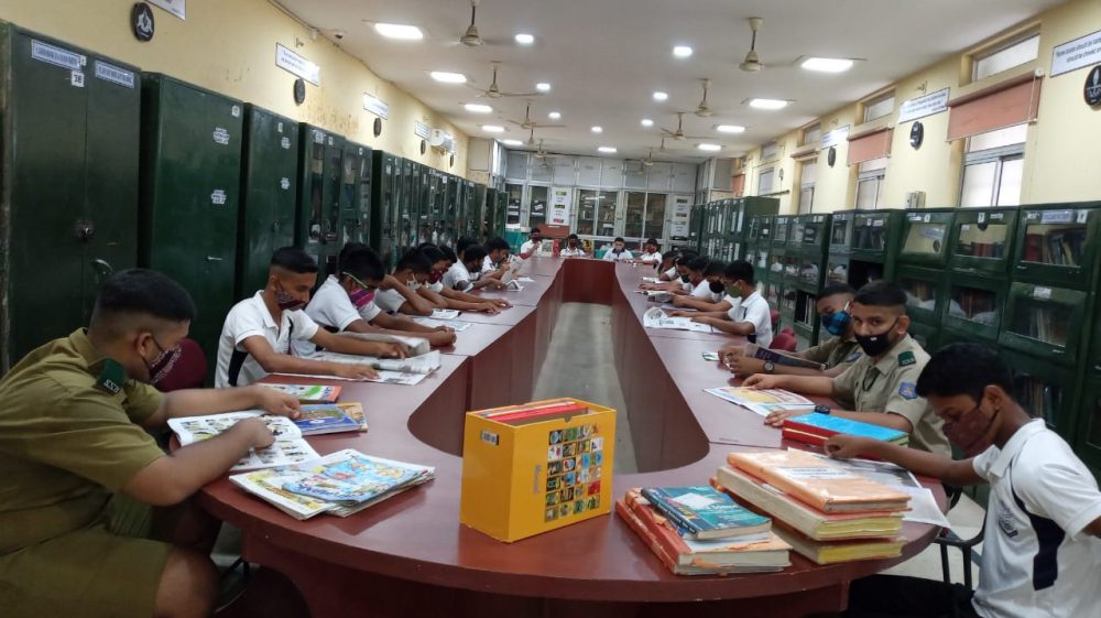 Sainik School Bhubaneswar Library